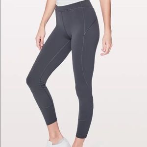 Gray Lululemon in movement leggings